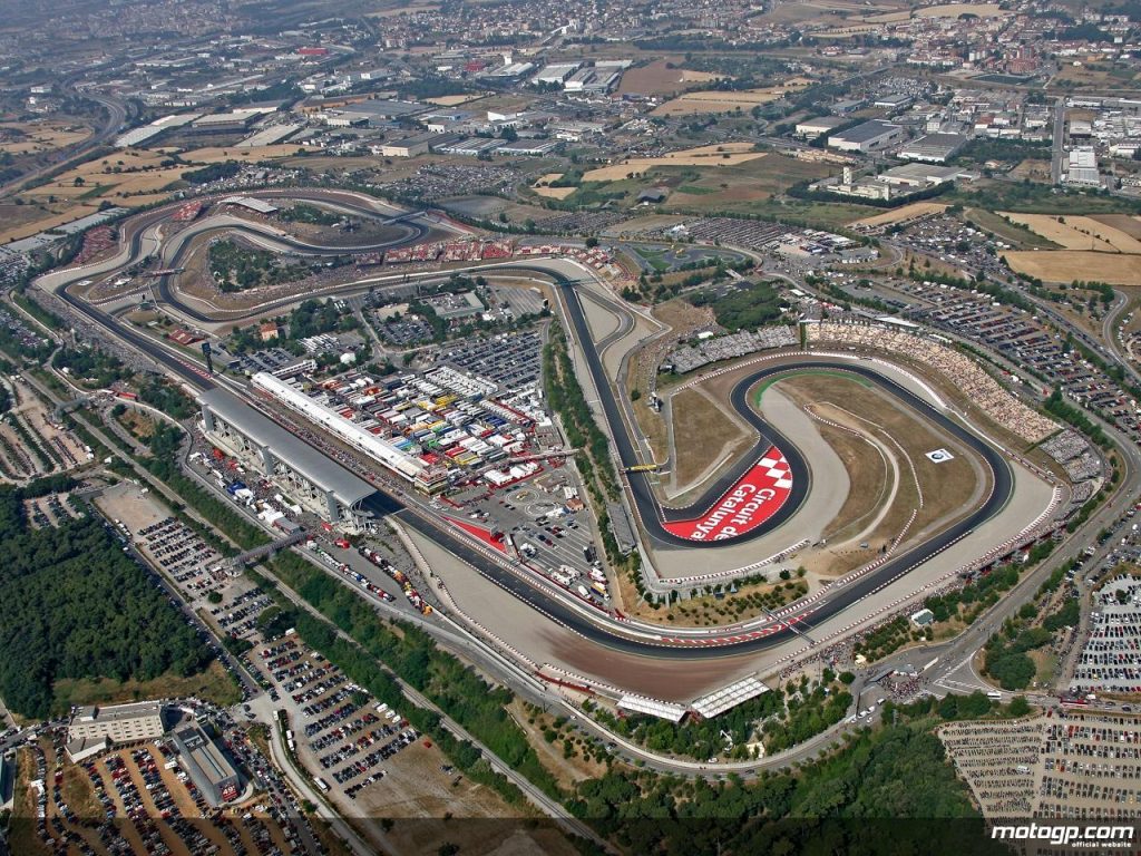 Imatge aèria del Circuit de Barcelona-Catalunya