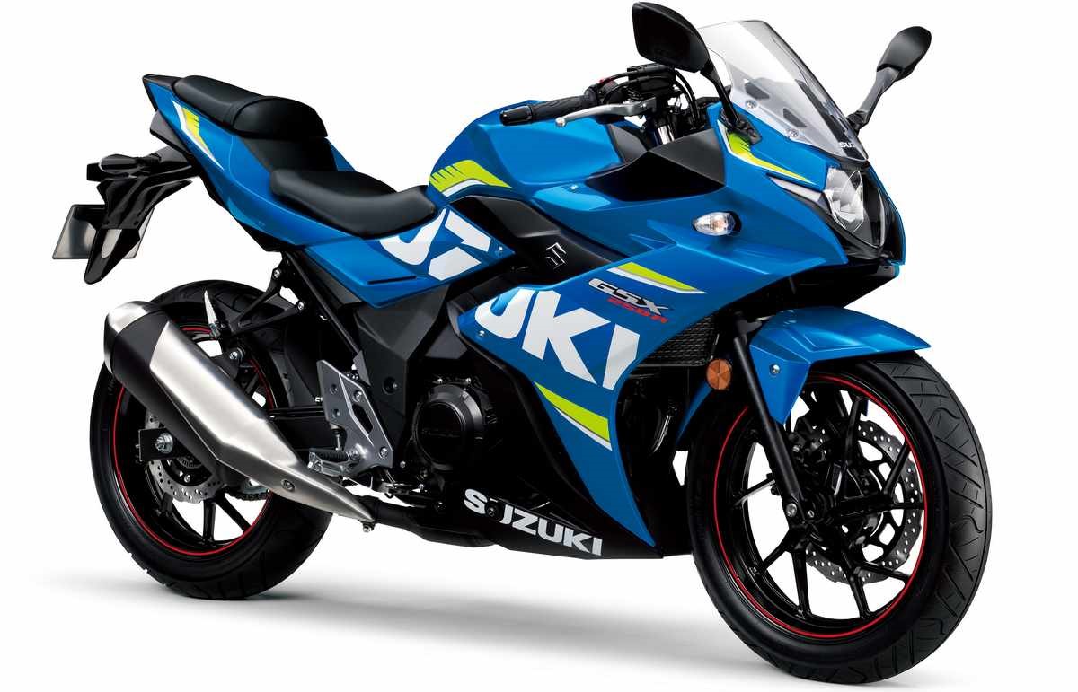 Suzuki GSX250R blau rèplica de MotoGP